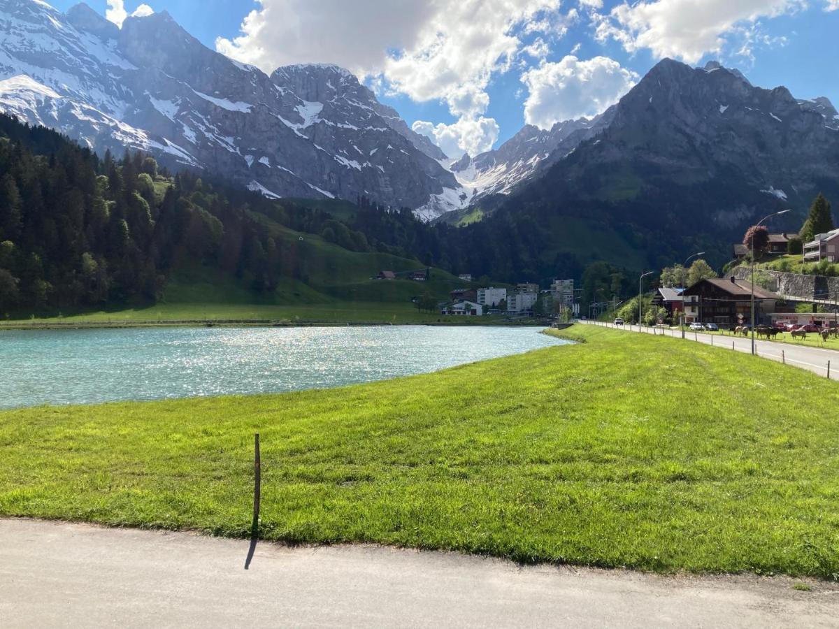 Spiritual Studio Parkplatz Coffee WiFi Engelberg Exterior foto